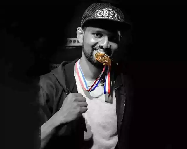 Muhammed Sanoob, 2x National MMA Champion, gold medal